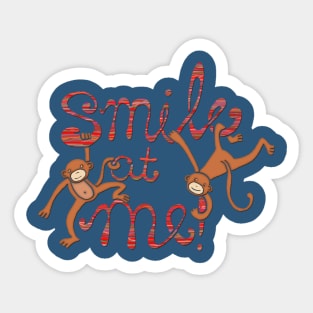 Smile at me! Sticker